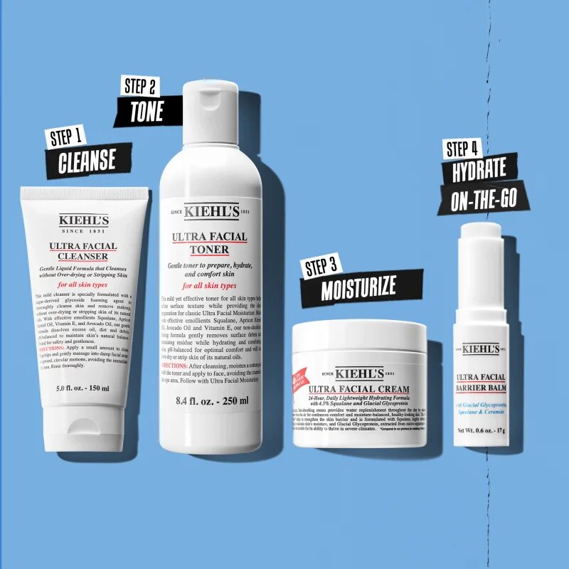 Kiehl's Ultra Facial Cream hidratáló arckrém 24h refill 150 ml
