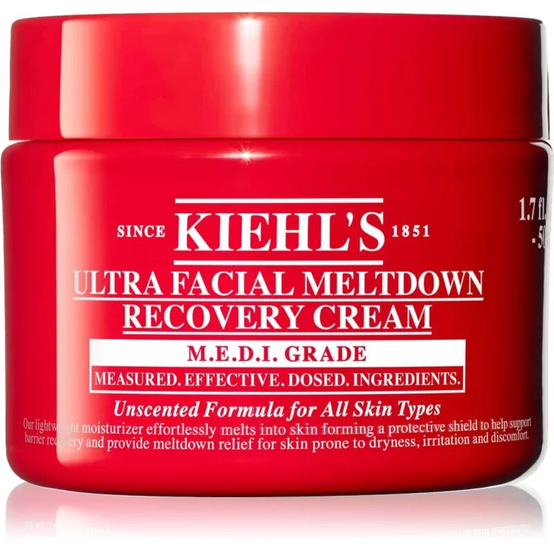 Kiehl's Ultra Facial Meltdown Recovery Cream könnyed regeneráló krém 50 ml