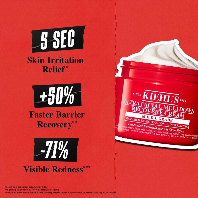 Kiehl's Ultra Facial Meltdown Recovery Cream könnyed regeneráló krém 50 ml