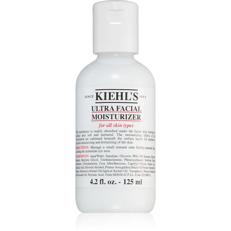 Kiehl's Ultra Facial Moisturizer hidratáló ápolás minden bőrtípusra 125 ml