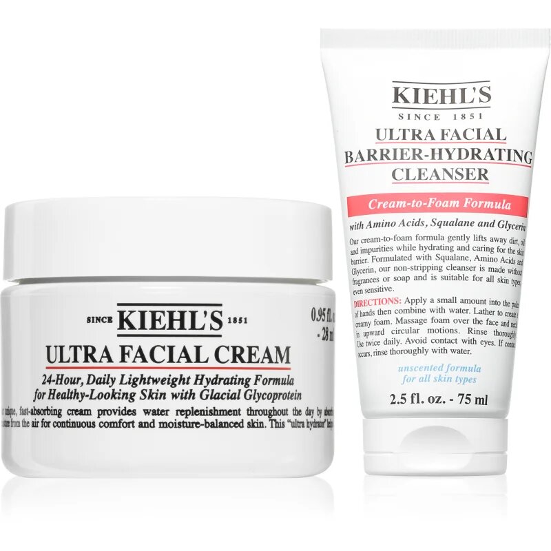 Kiehl's Ultra Hydration Ritual szett az intenzív hidratálásért minden bőrtípusra