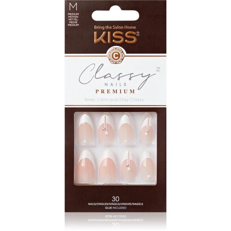 KISS Classy Nails Premium műköröm Highlights 30 db