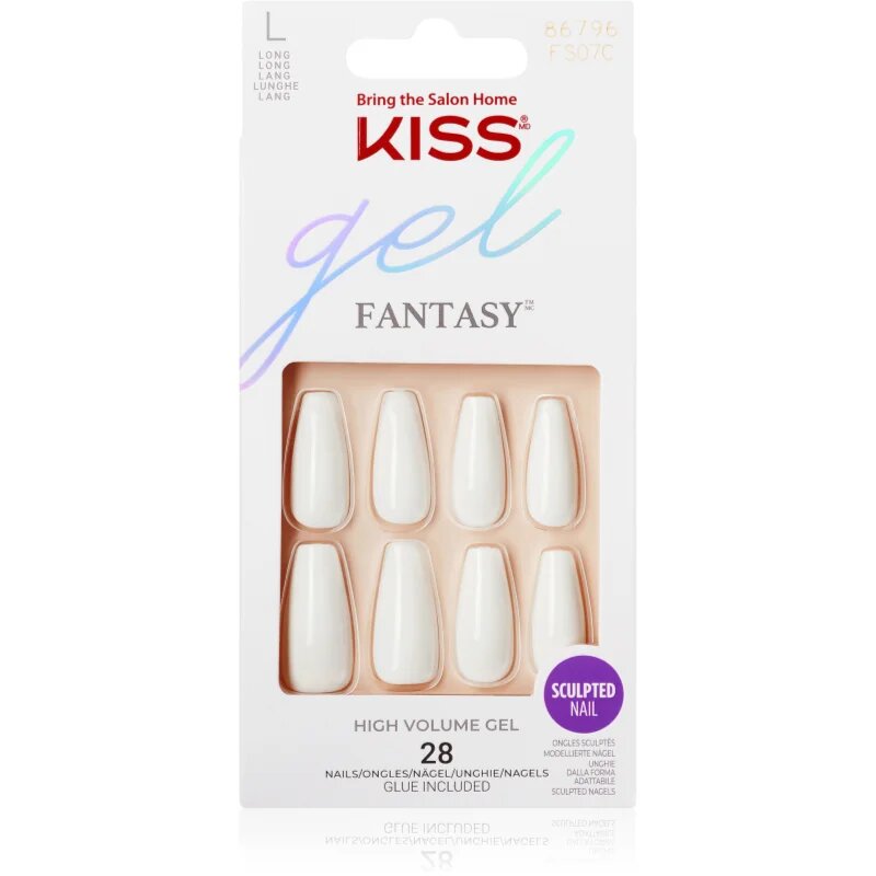 KISS Gel Fantasy műköröm True Color 28 db