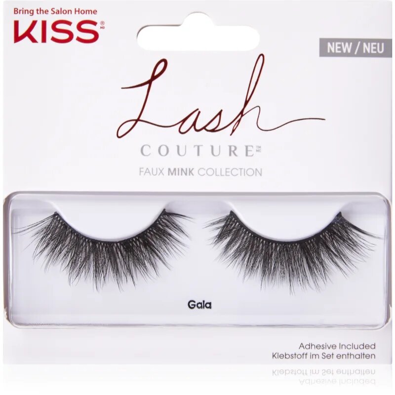 KISS Lash Couture Faux Mink műszempillák Gala 1 pár