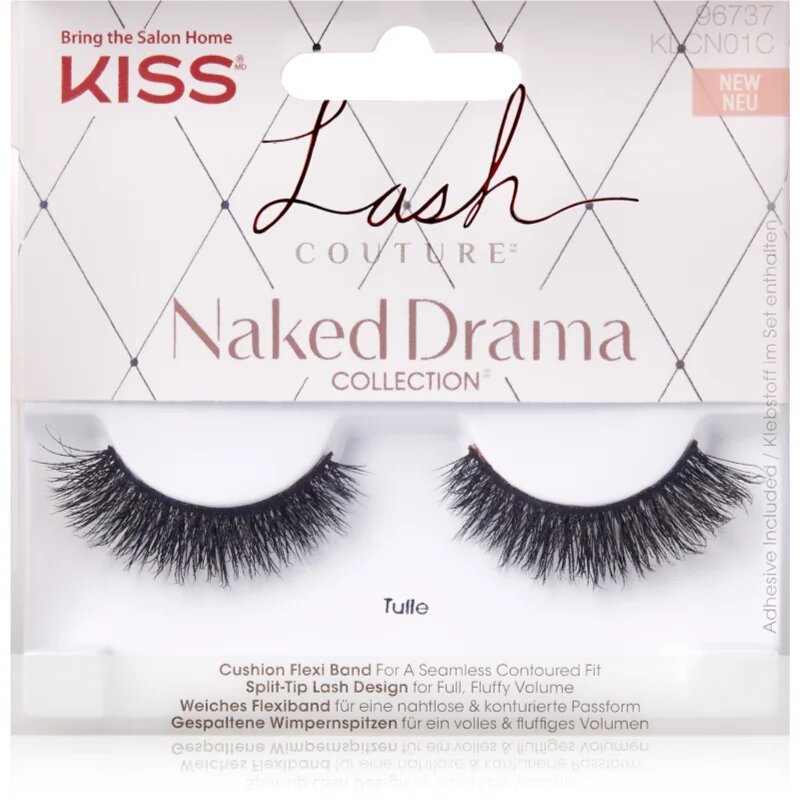 KISS Lash Couture Naked Drama műszempillák Tulle 1 pár