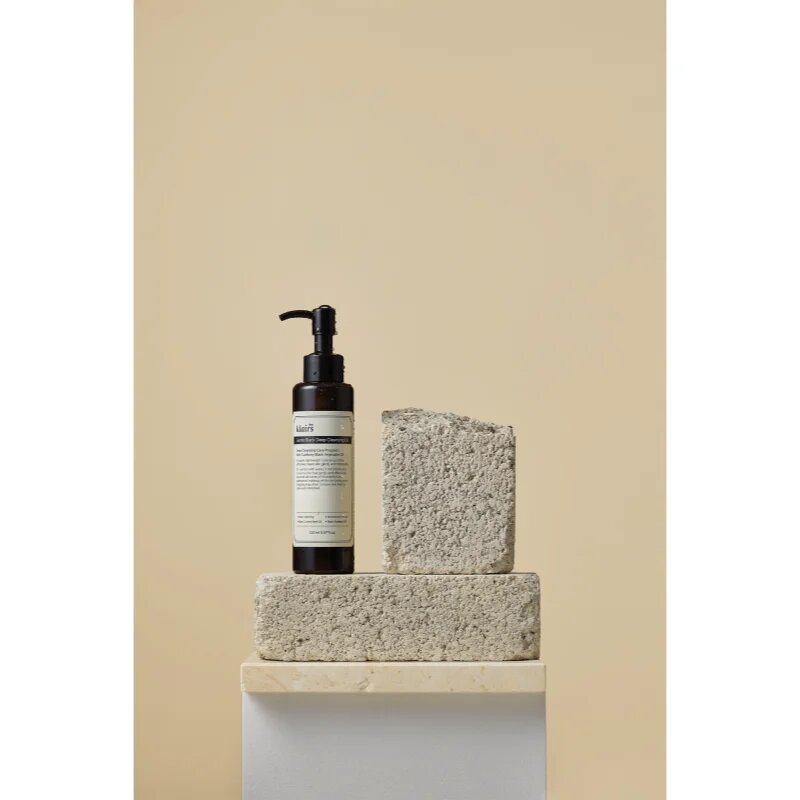 Klairs Gentle Black Deep Cleansing Oil mélyen tisztító olaj zsíros bőrre 150 ml