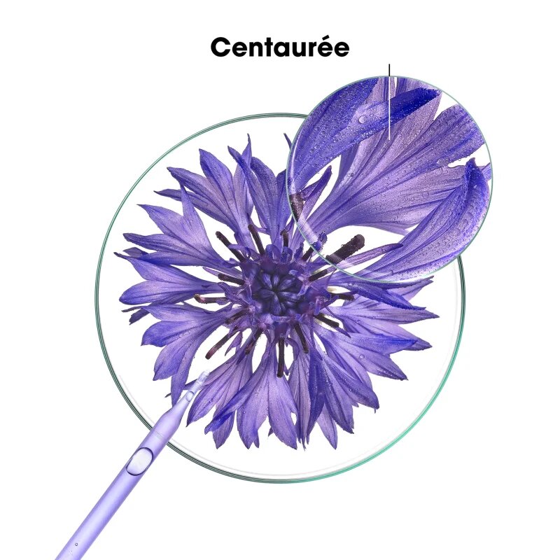 Klorane Cornflower Organic sampon semlegesíti a sárgás tónusokat 200 ml