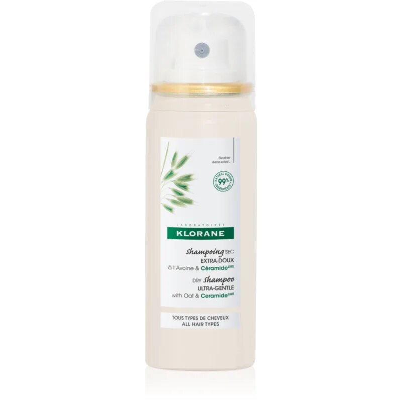 Klorane Oat gyengéd száraz sampon ceramidokkal 50 ml