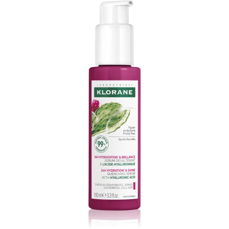 Klorane Prickly Pear hidratáló szérum hialuronsavval 100 ml