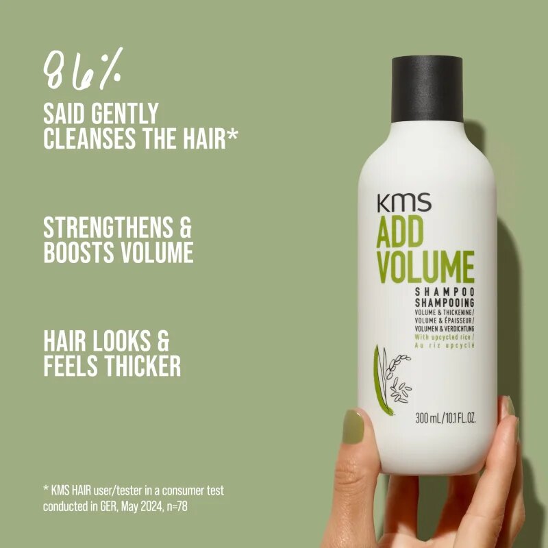 KMS Add Volume Shampoo sampon a dús hajért 300 ml