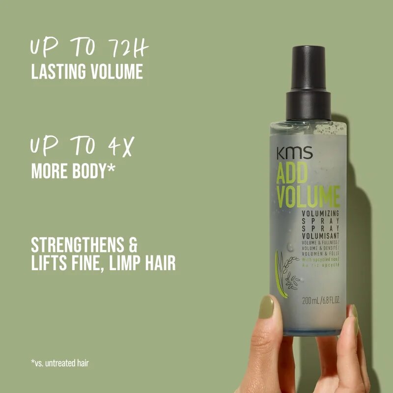 KMS Add Volume Volumizing Spray spray dús haj a gyökerektől 200 ml