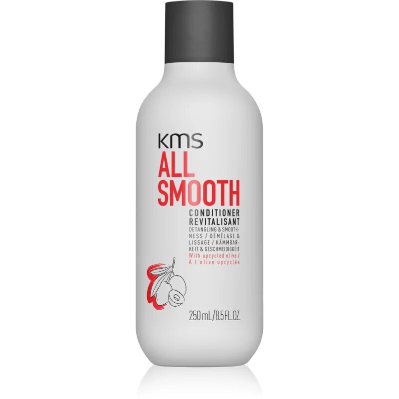 KMS All Smooth Conditioner kisimító kondicionáló erős vastag és száraz hajra 250 ml