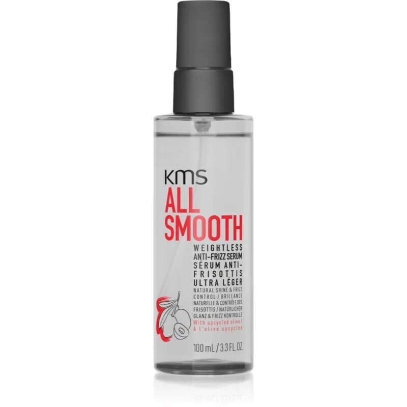 KMS All Smooth Weightless Anti-frizz Serum könnyű szérum töredezés ellen 100 ml