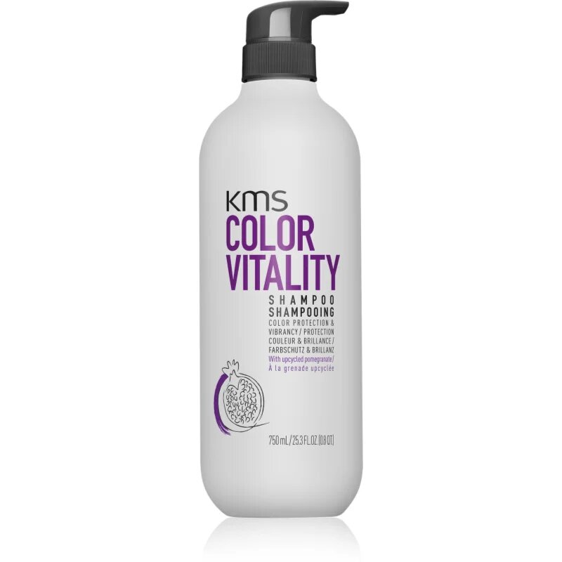 KMS Color Vitality Shampoo sampon festett hajra 750 ml