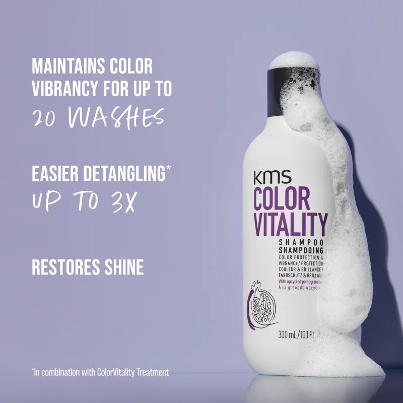 KMS Color Vitality Shampoo sampon festett hajra 750 ml