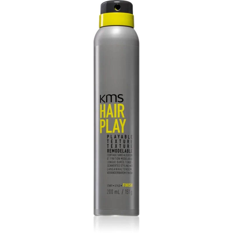 KMS Hair Play Playable Texture hajlakk hosszan tartó fixálásért 200 ml