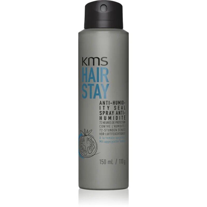 KMS Hair Stay Anti-Humidity Seal haj spray a természetes fixálásért és a fényes hajért 150 ml