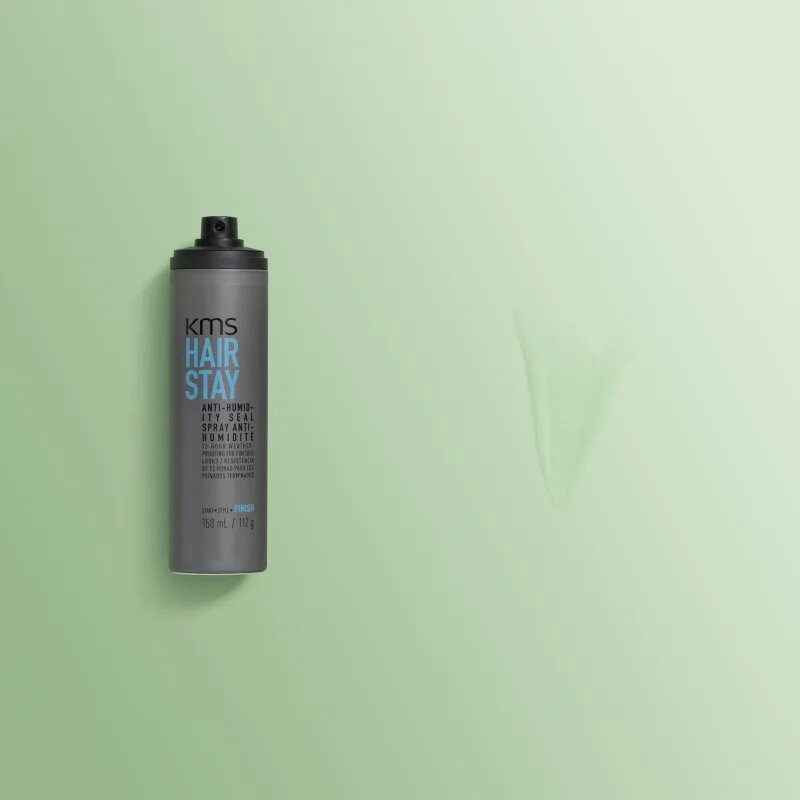 KMS Hair Stay Anti-Humidity Seal haj spray a természetes fixálásért és a fényes hajért 75 ml