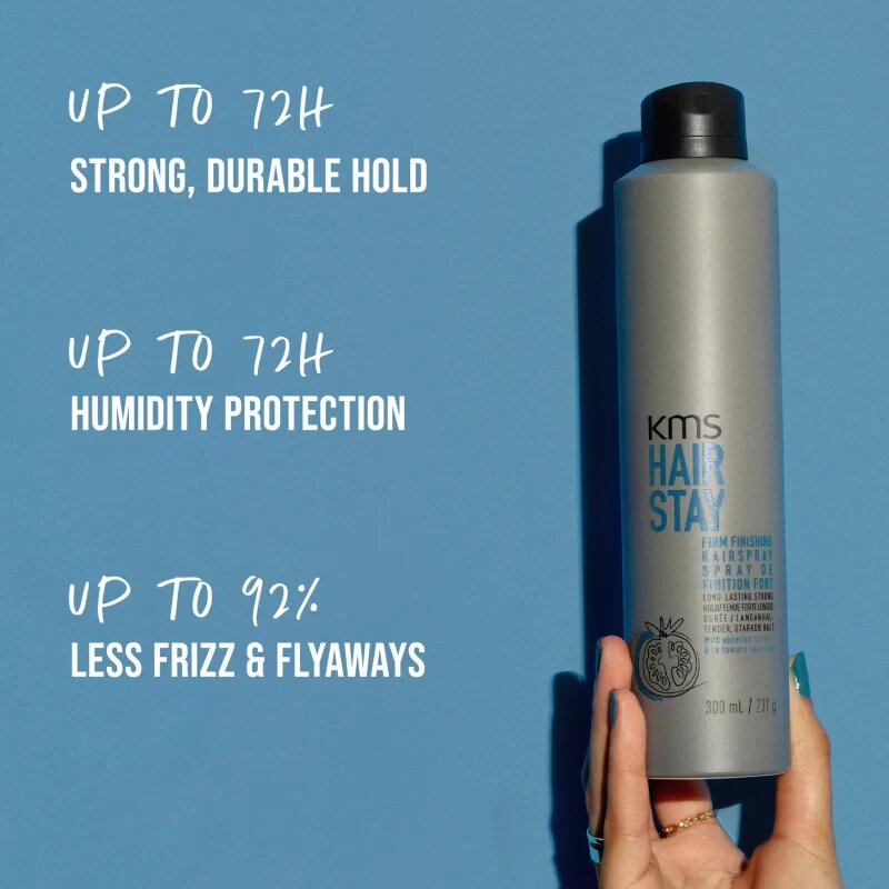 KMS Hair Stay Firm Finishing Hairspray hajlakk a formáért és a fixálásért 75 ml
