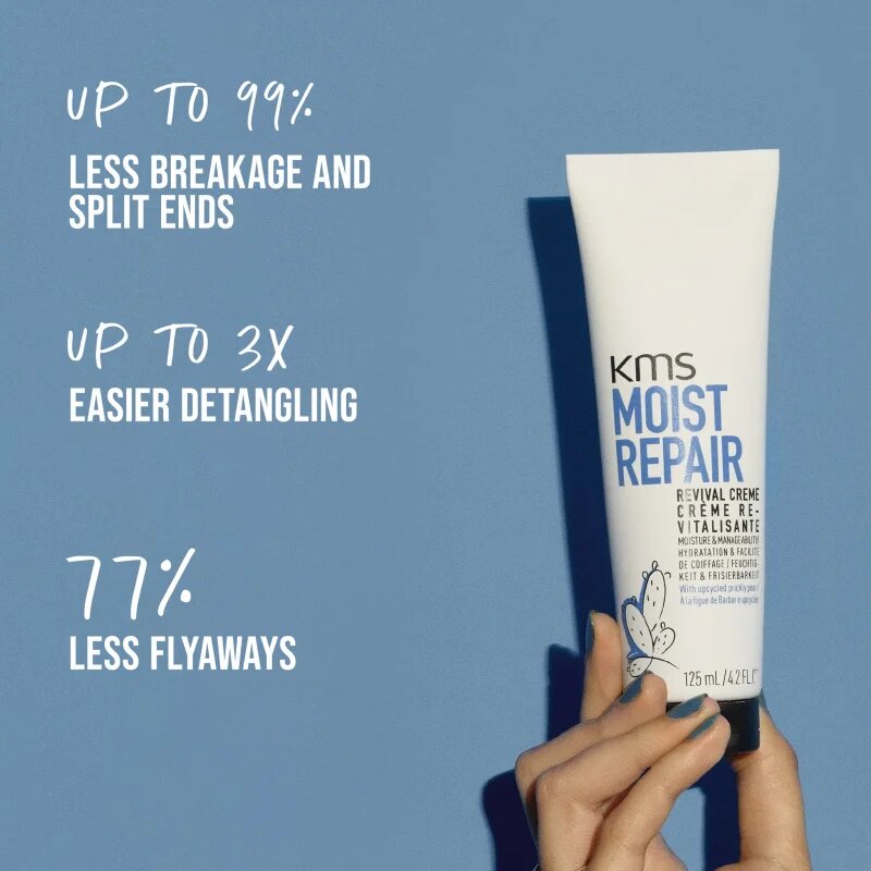 KMS Moist Repair Revival Creme hidratáló krém hajtöredezés ellen 125 ml
