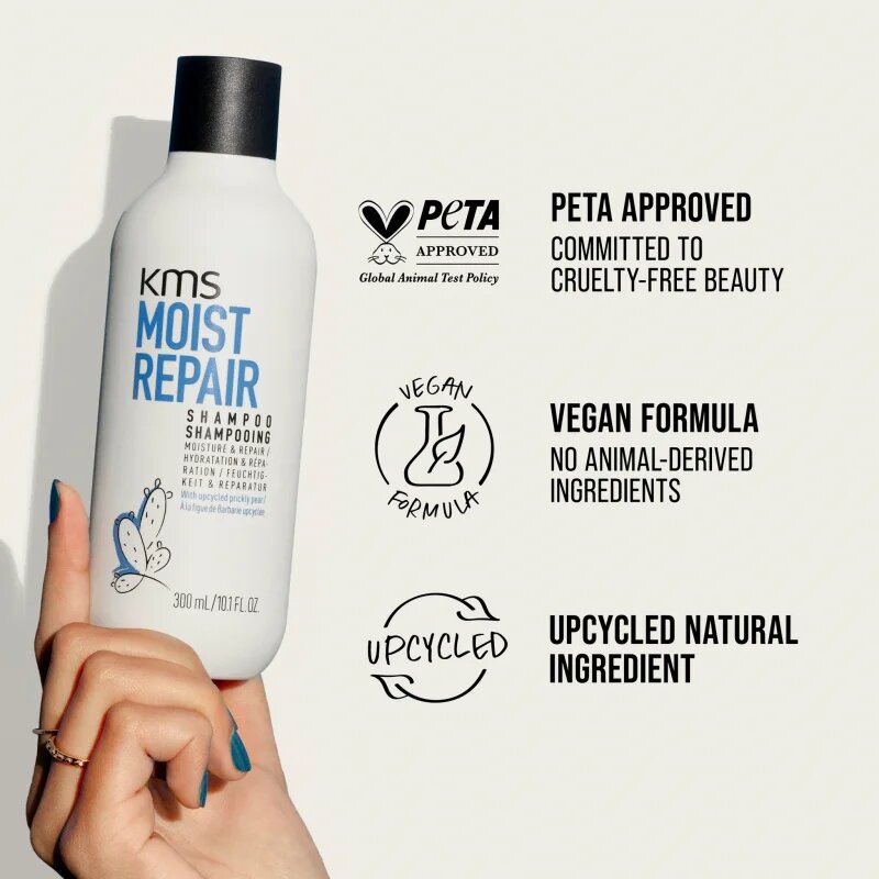 KMS Moist Repair Shampoo hidratáló sampon regeneráló hatással 750 ml