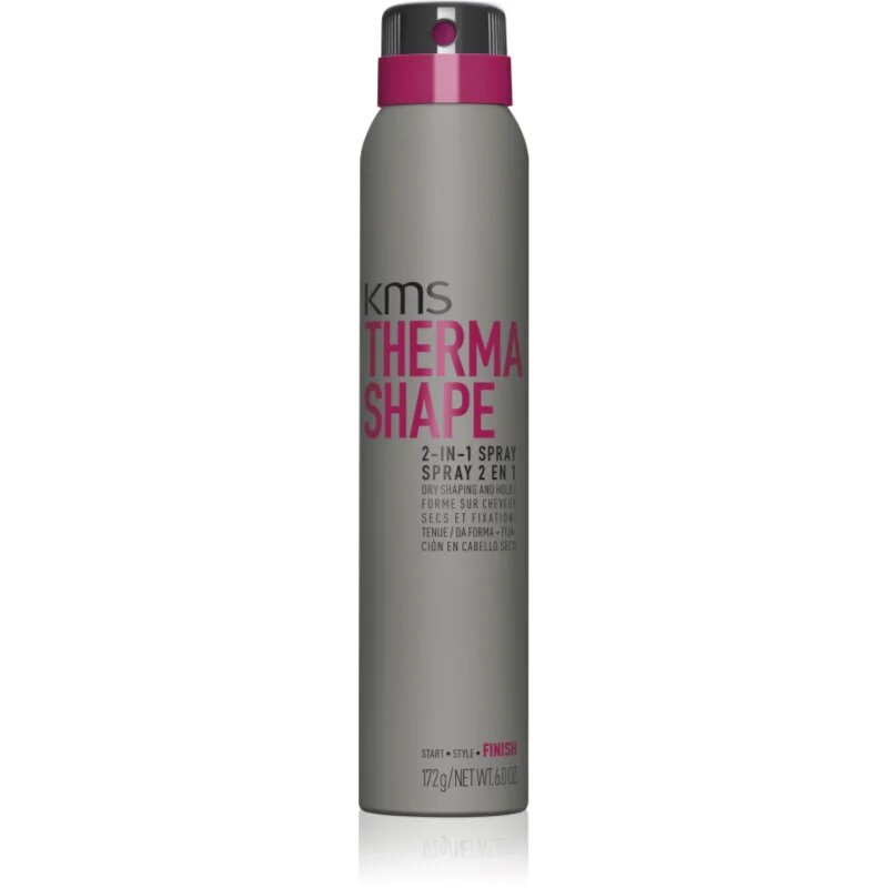 KMS ther 2-in-1 Spray hajlakk erős fixálással a hajformázáshoz melyhez magas hőfokot használunk 200 ml