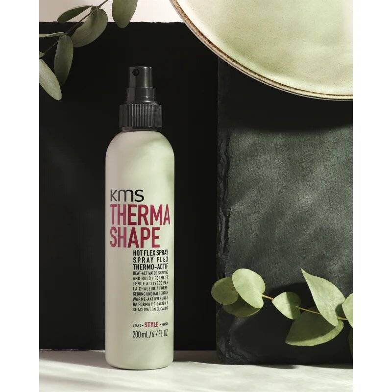 KMS Thermashape Hot Flex Spray haj spray a hajformázáshoz melyhez magas hőfokot használunk 200 ml