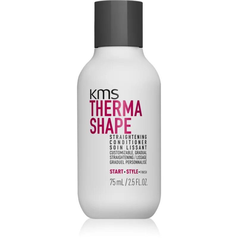 KMS Thermashape Straightening Conditioner mélyen tápláló kondicionáló meleg által károsult haj 75 ml