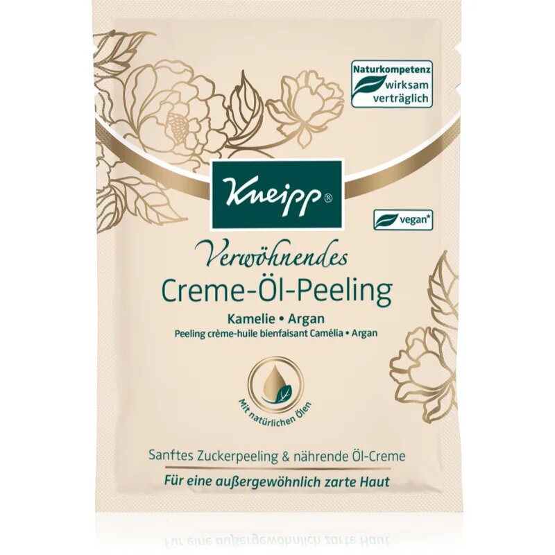Kneipp Argan Secret testpeeling Argán olajjal 40 ml