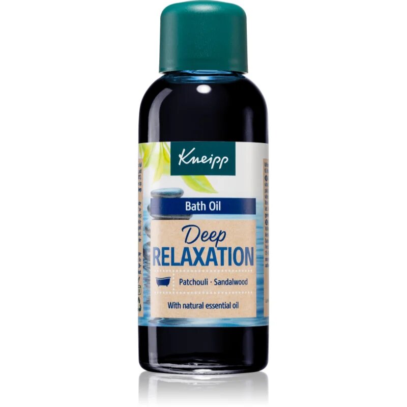 Kneipp Deep Relaxation fürdő olaj Patchouli & Sandalwood 100 ml