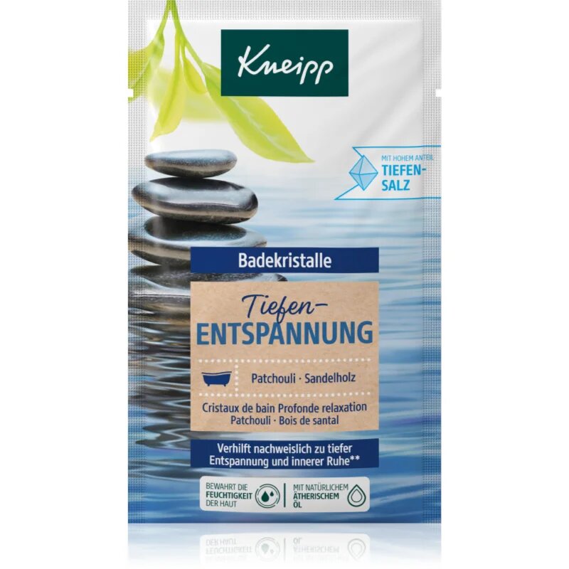 Kneipp Deep Relaxation fürdősó Patchouli & Sandalwood 60 g