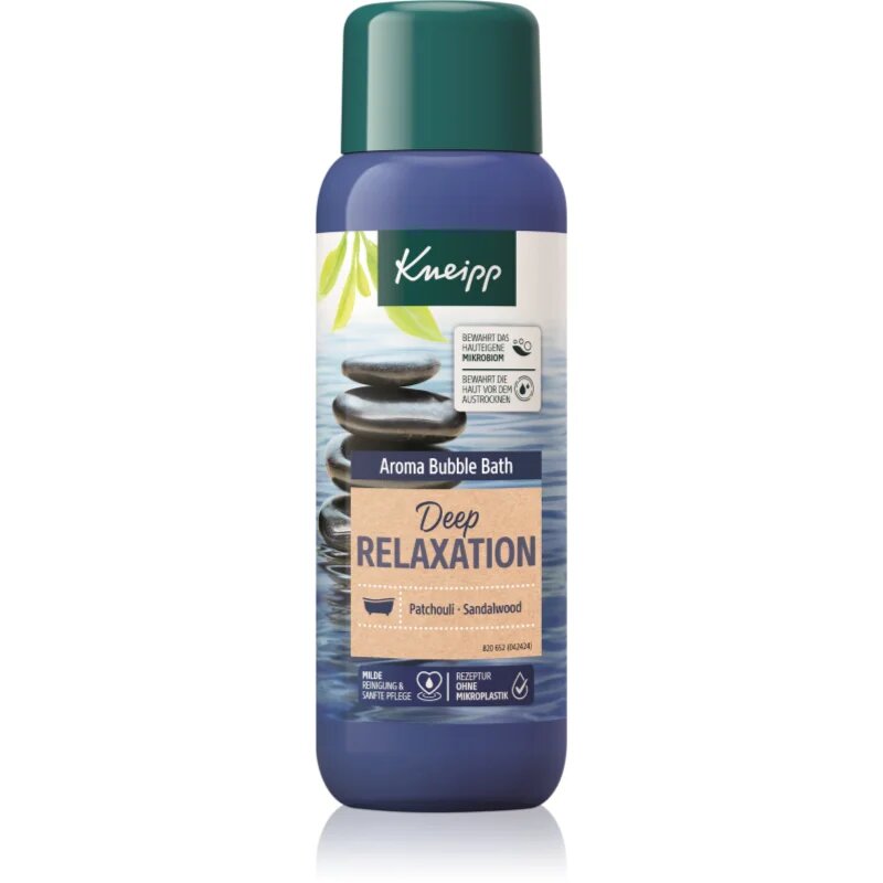 Kneipp Deep Relaxation habfürdő Patchouli & Sandalwood 400 ml