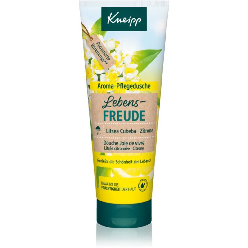 Kneipp Enjoy Life energetizáló tusfürdő gél Litsea Cubeba & Lemon 75 ml