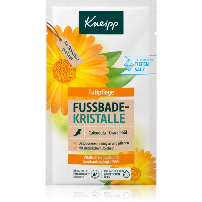 Kneipp Foot Care fürdősó lábfejre Calendula & Orange Oil 40 g