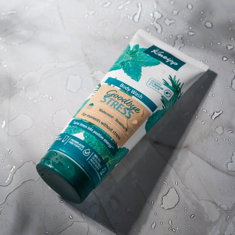 Kneipp Goodbye Stress gyengéd tusfürdő gél élénkítő hatás 200 ml