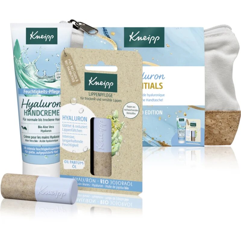 Kneipp Hyaluron Essentials ajándékszett kozmetikai táska