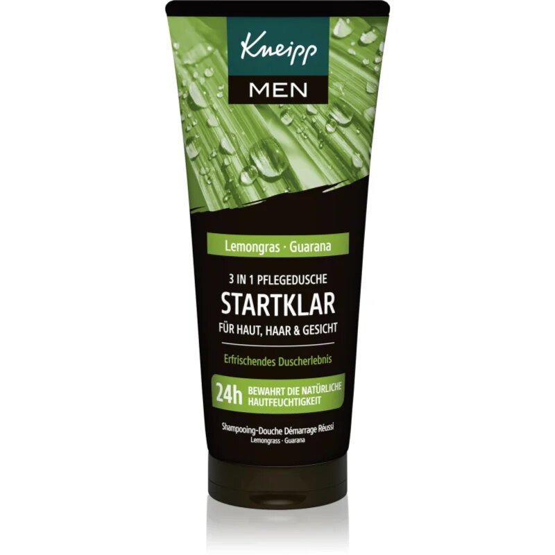 Kneipp Men Ready To Go sampon és tusfürdő gél 2 in 1 uraknak 200 ml
