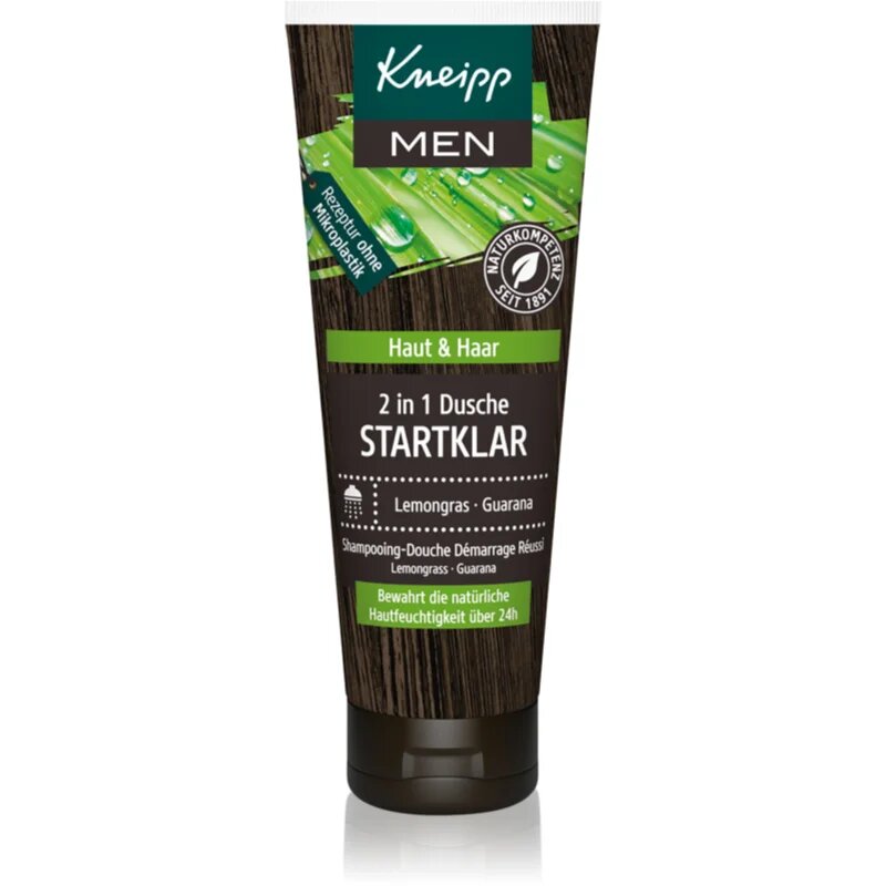 Kneipp Men Ready To Go sampon és tusfürdő gél 2 in 1 uraknak 75 ml