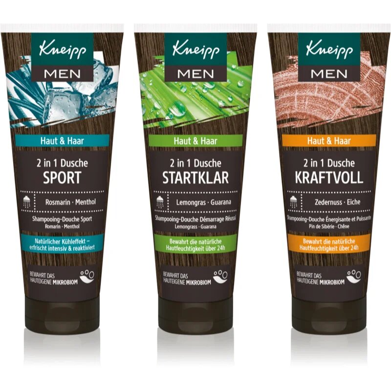 Kneipp Men Shower Trio ajándékszett uraknak