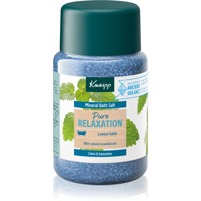 Kneipp Pure Relaxation fürdősó Lemon Balm 500 g