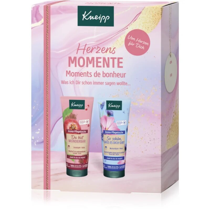 Kneipp Right from the Heart ajándékszett zuhanyba