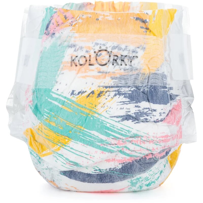 Kolorky Day Brushes eldobható ÖKO pelenkák S méret 8-13 Kg 19 db