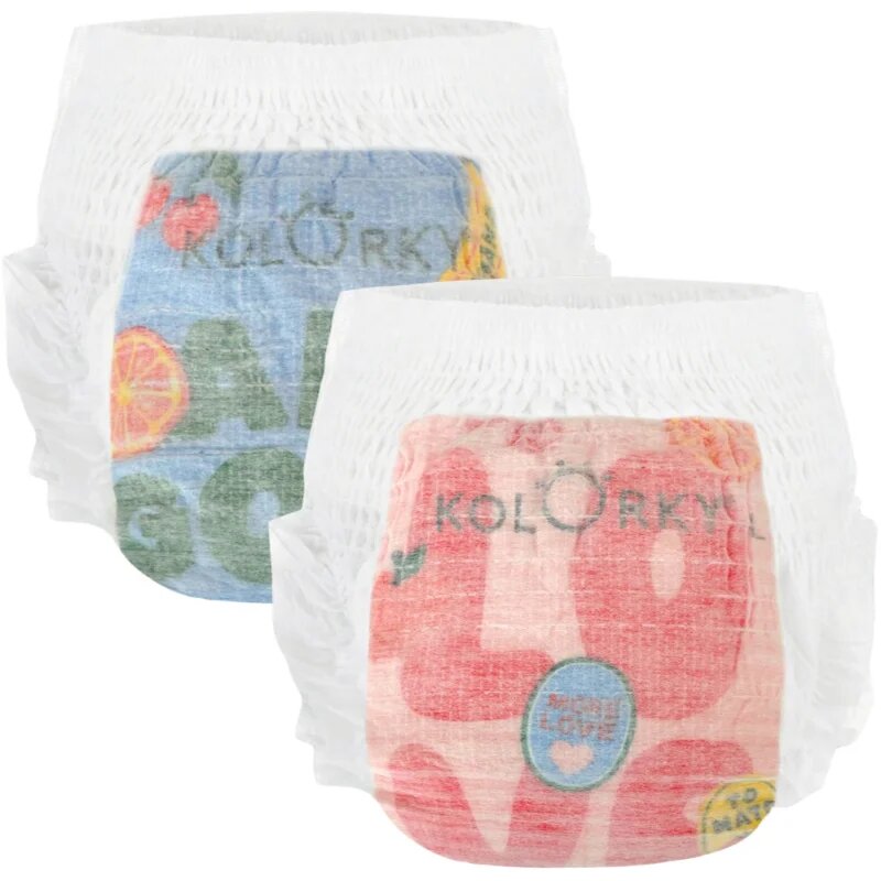 Kolorky Deluxe Velvet Pants Limited Fun nadrágpelenkák eldobható L méret 8-13 kg 19 db