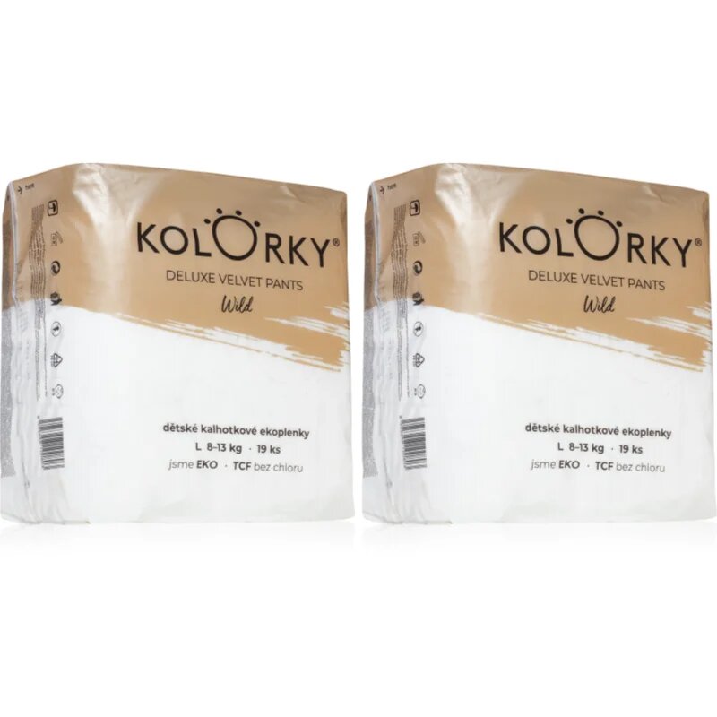 Kolorky Deluxe Velvet Pants Wild szett 8-13 kg
