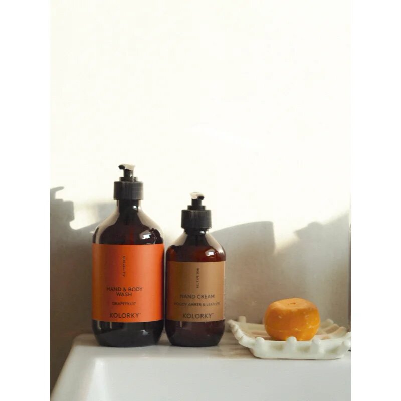 Kolorky Hand & Body Wash tisztító gél kézre és testre Grapefruit 490 ml