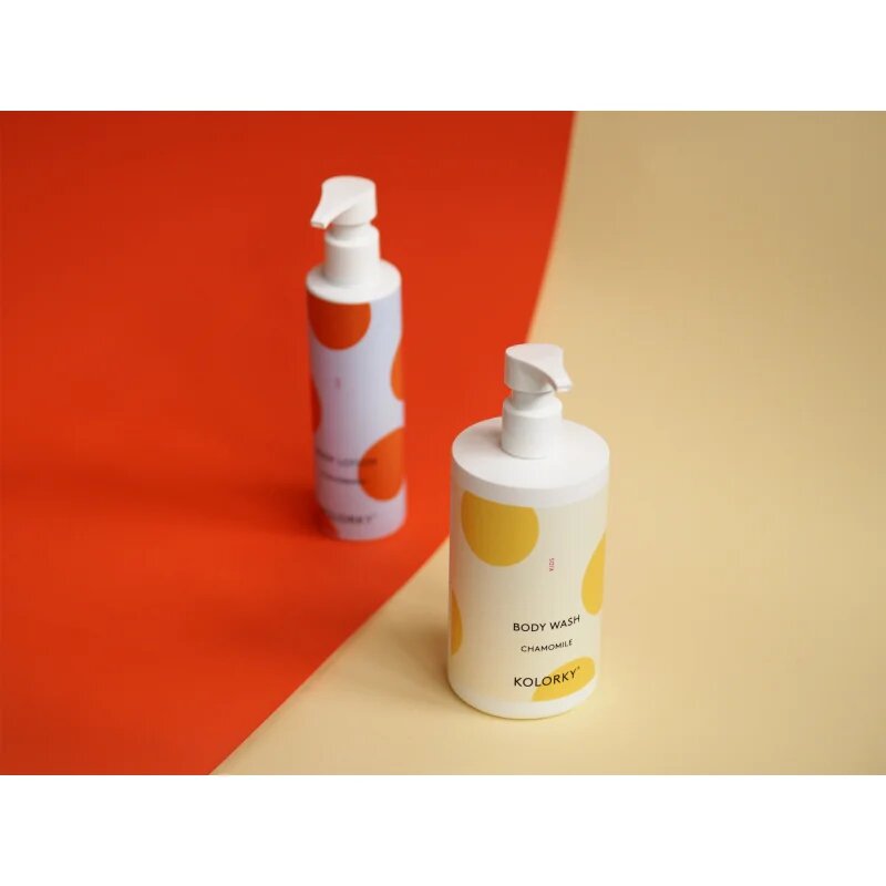 Kolorky Kids Body Wash gyengéd tisztító gél Chamomile 390 ml