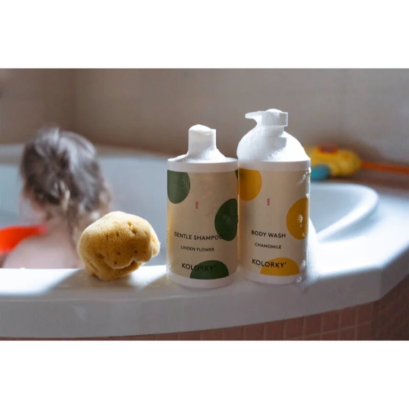 Kolorky Kids Gentle Shampoo gyengéd gyermek sampon Linden Flower 400 ml