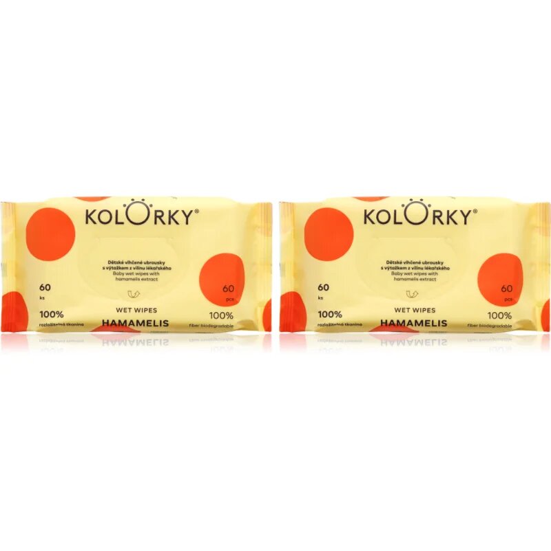 Kolorky Wet Wipes Hamamelis szett