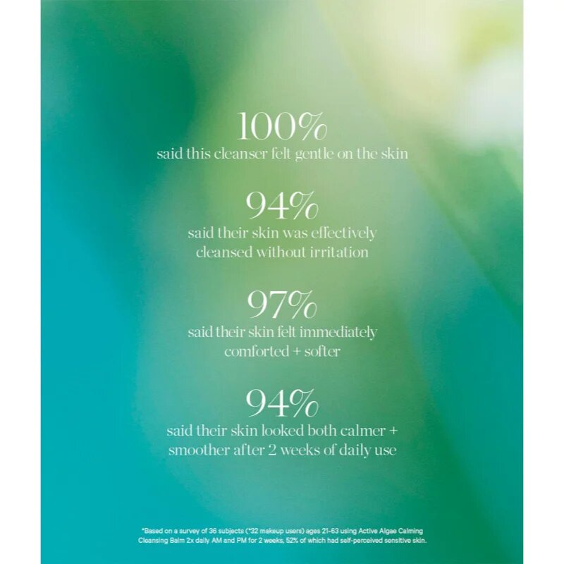 Kora Organics Active Algae Calming Cleansing Balm tisztító balzsam az arcra 30 g