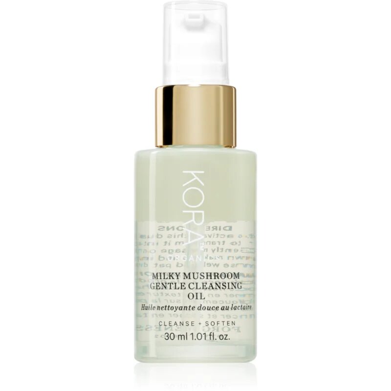 Kora Organics Milky Mushroom Gentle Cleansing Oil mélyen tisztító olaj 30 ml